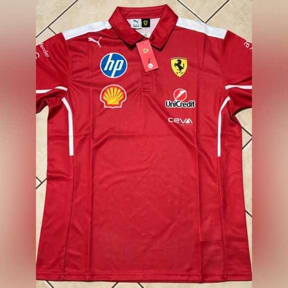 Formula 1 Jersey Ferrari Pirelli , Unisex - Picture 11 of 14